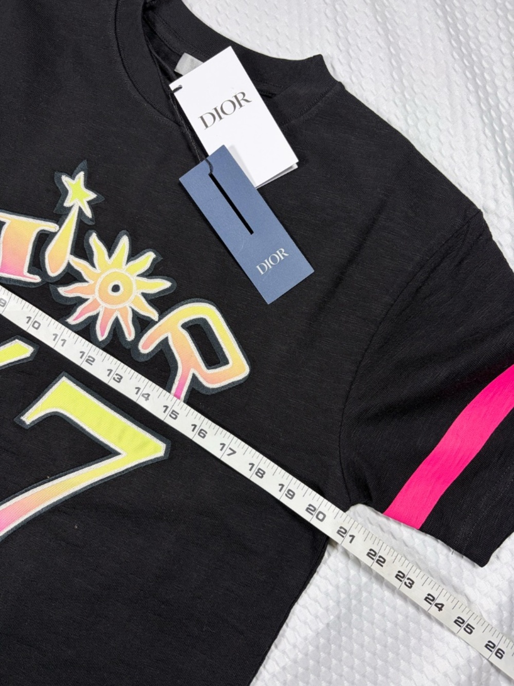 DIOR MEN'S 47 BLACK LEWIS HAMILTON EDITION T-SHIRT SIZE SMALL REGULAR EXCELLENT - Picture 2 of 8